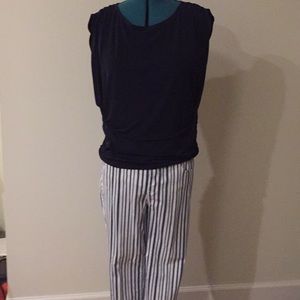 Chico’s top and ankle pants